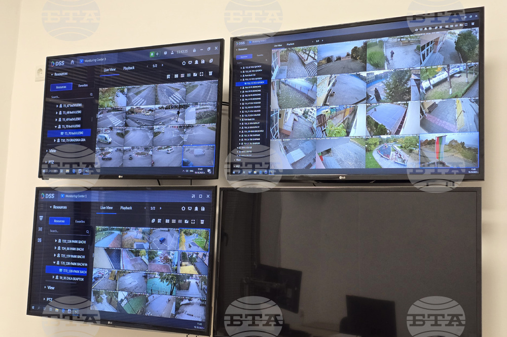 Благоевград - видеонаблюдение - обхват