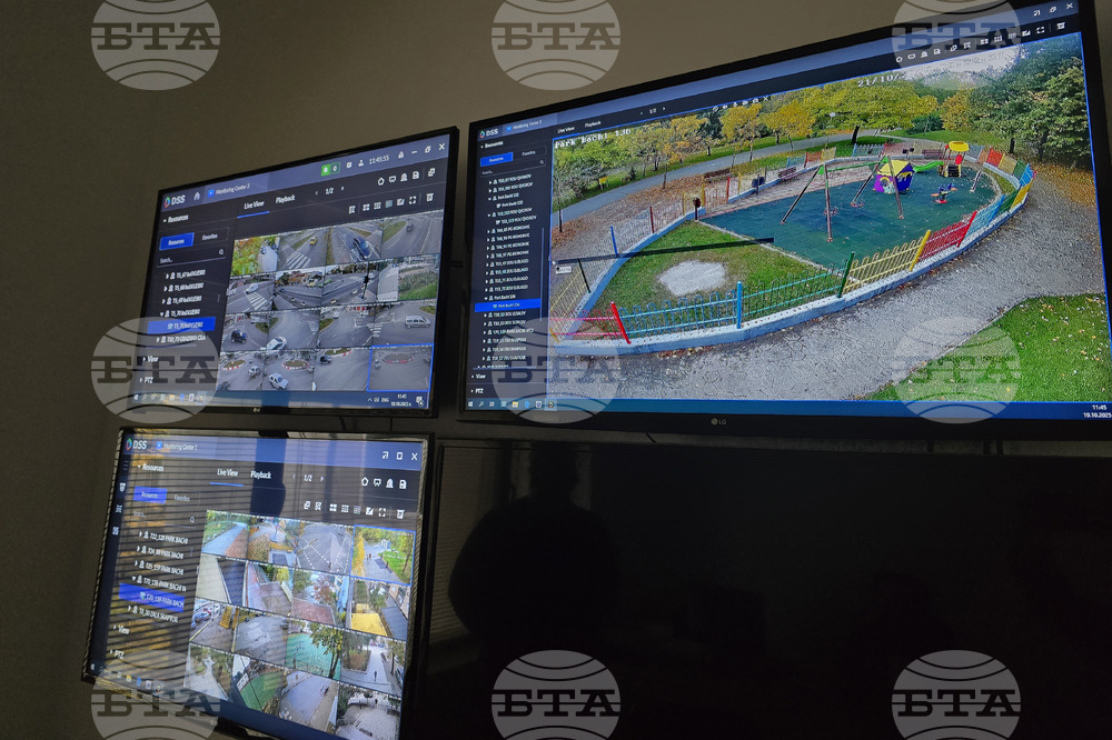 Благоевград - видеонаблюдение - обхват