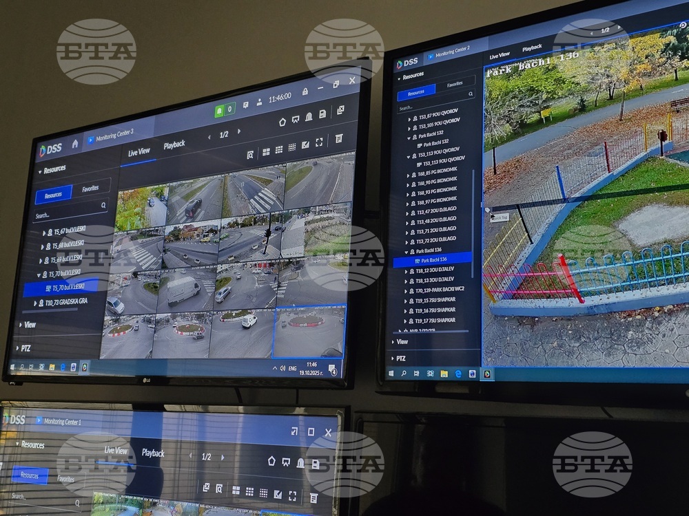 Благоевград - видеонаблюдение - обхват