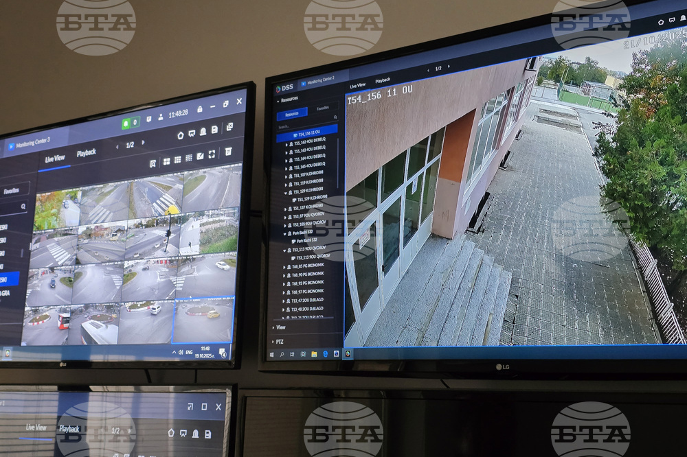 Благоевград - видеонаблюдение - обхват