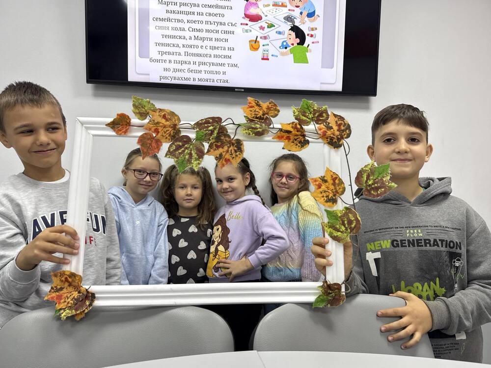 По темата „България – огнище на древните цивилизации“ работиха ученици от Българското неделно училище „Българска светлица“ в Украйна