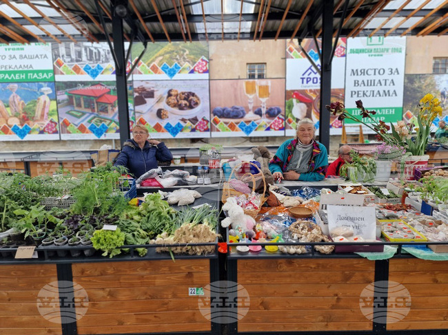 Земеделски производители ще изложат продукцията си на фермерски пазар в Троян