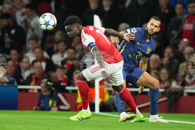 Заплатата на Сака в Арсенал може да се увеличи до 343 000 евро на седмица