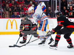 Oilers Senators Hockey