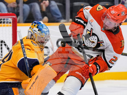 APTOPIX Ducks Predators Hockey