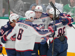 Blue Jackets Stars Hockey