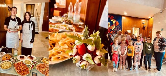 Световният ден на готвача беше отбелязан с кулинарна изложба в Българското средно училище „Д-р Петър Берон“ в Прага