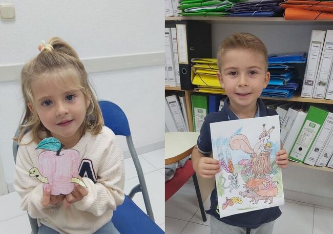 Творчески проекти на тема „Есен“ реализираха ученици от началните класове на Българското неделно училище „Иван Вазов“ в Сарон, Испания