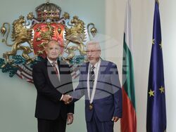 Президент - Инго-Ендрик Ланкау - орден „Мадарски конник“