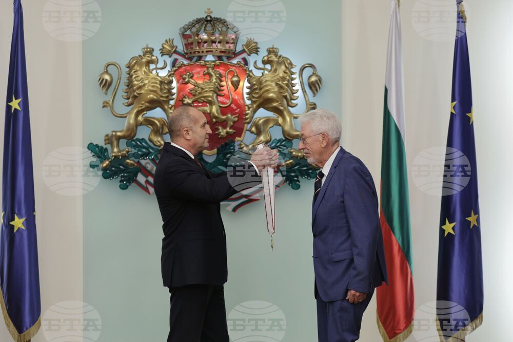 Президент - Инго-Ендрик Ланкау - орден „Мадарски конник“
