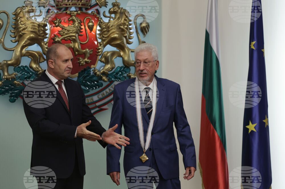 Президент - Инго-Ендрик Ланкау - орден „Мадарски конник“