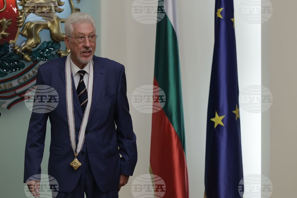 Президент - Инго-Ендрик Ланкау - орден „Мадарски конник“