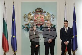 Президент - Инго-Ендрик Ланкау - орден „Мадарски конник“