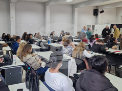 Шумен - Европейска седмица за безопасност и здраве при работа - Дирекция "Инспекция по труда" - среща със студенти