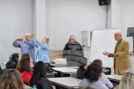 Шумен - Европейска седмица за безопасност и здраве при работа - Дирекция "Инспекция по труда" - среща със студенти