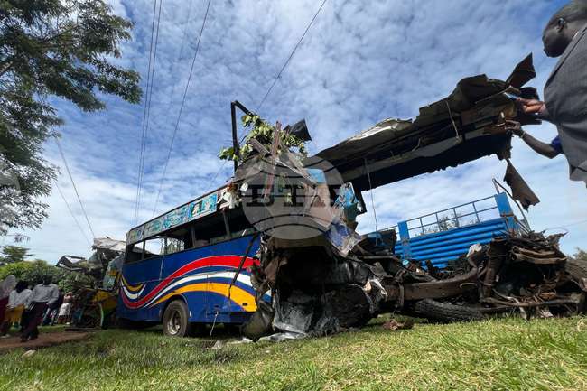 CORRECTION Uganda Crash