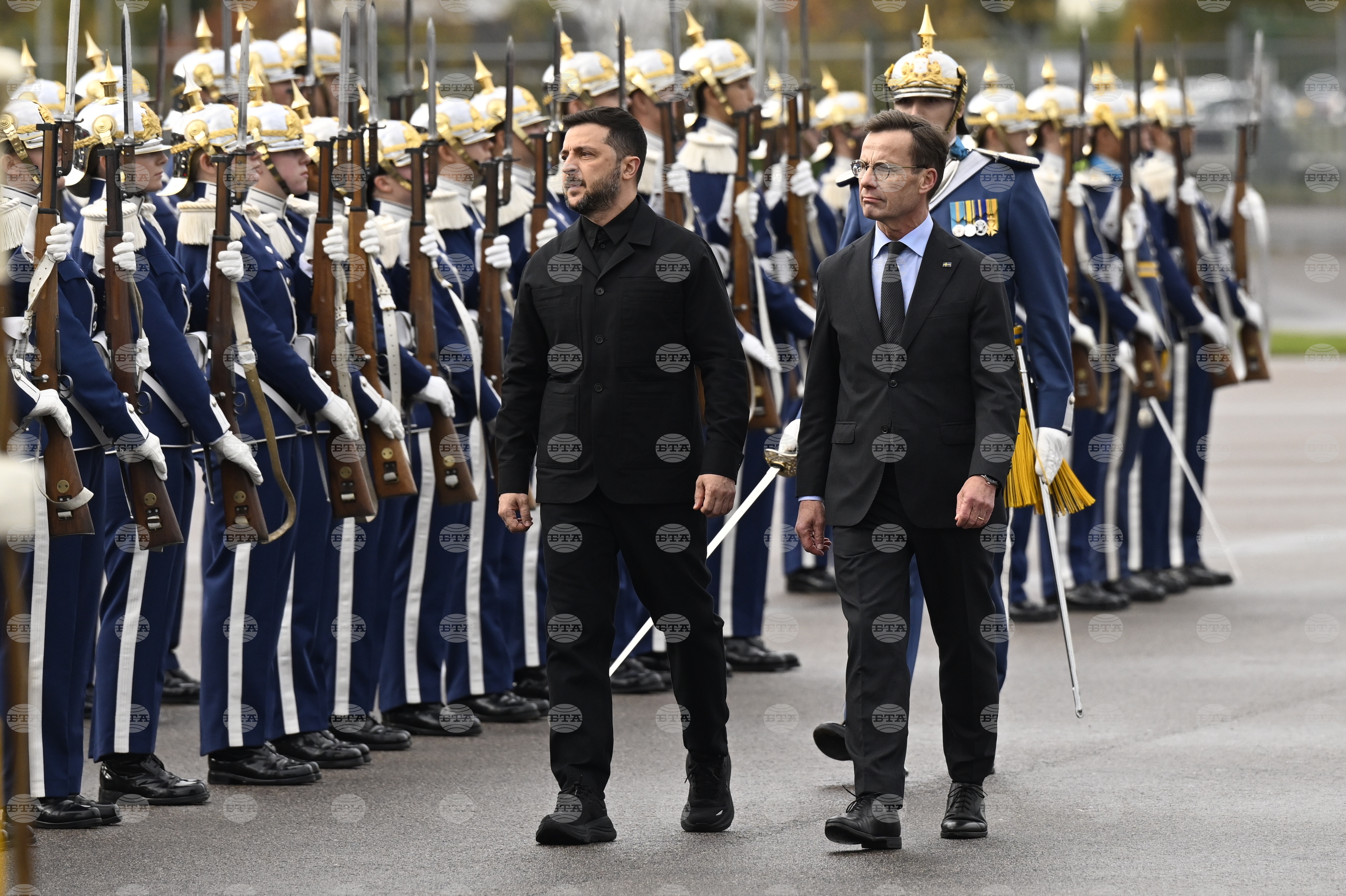 Володимир Зеленски пристигна в Швеция, за да проучи възможностите за сделка с отбранителната компания "Сааб"