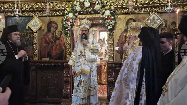 Патриарх Даниил отслужи света литургия за празника на св. Патриарх Евтимий Търновски в Бачковския манастир