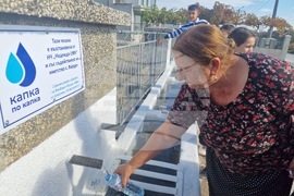 Село Вардун - възстановена чешма