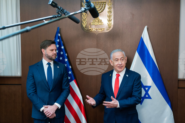 Американският вицепрезидент Ванс заяви, че Западният бряг няма да бъде анексиран от Израел