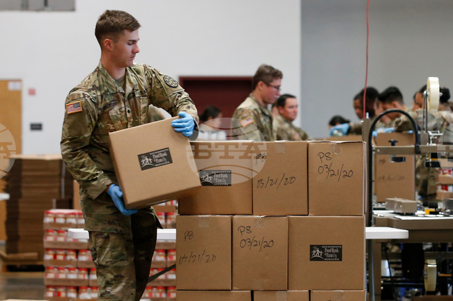 California National Guard Food Banks