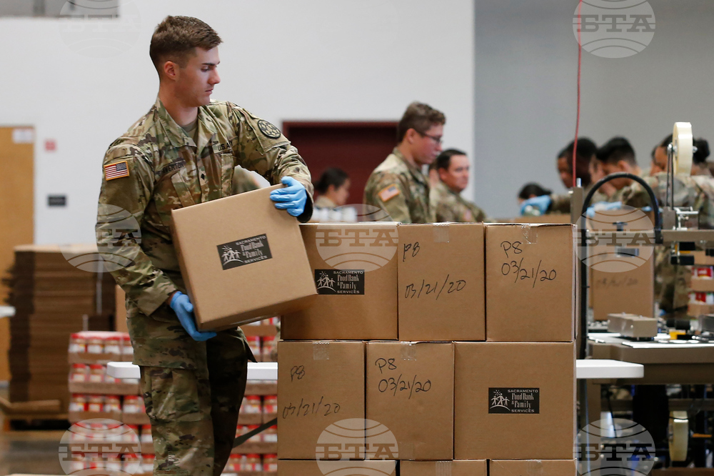California National Guard Food Banks