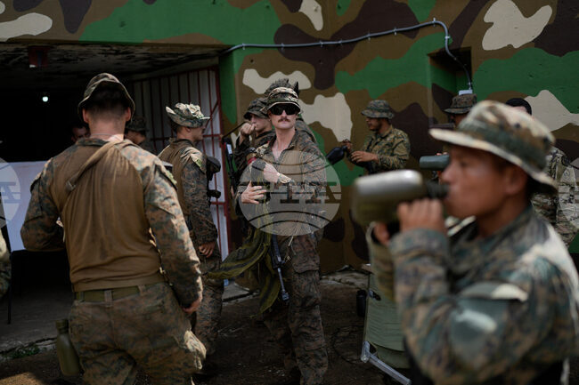 APTOPIX Panama US Military Drills