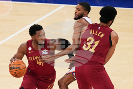 Cavaliers Knicks Basketball