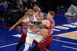 Cavaliers Knicks Basketball