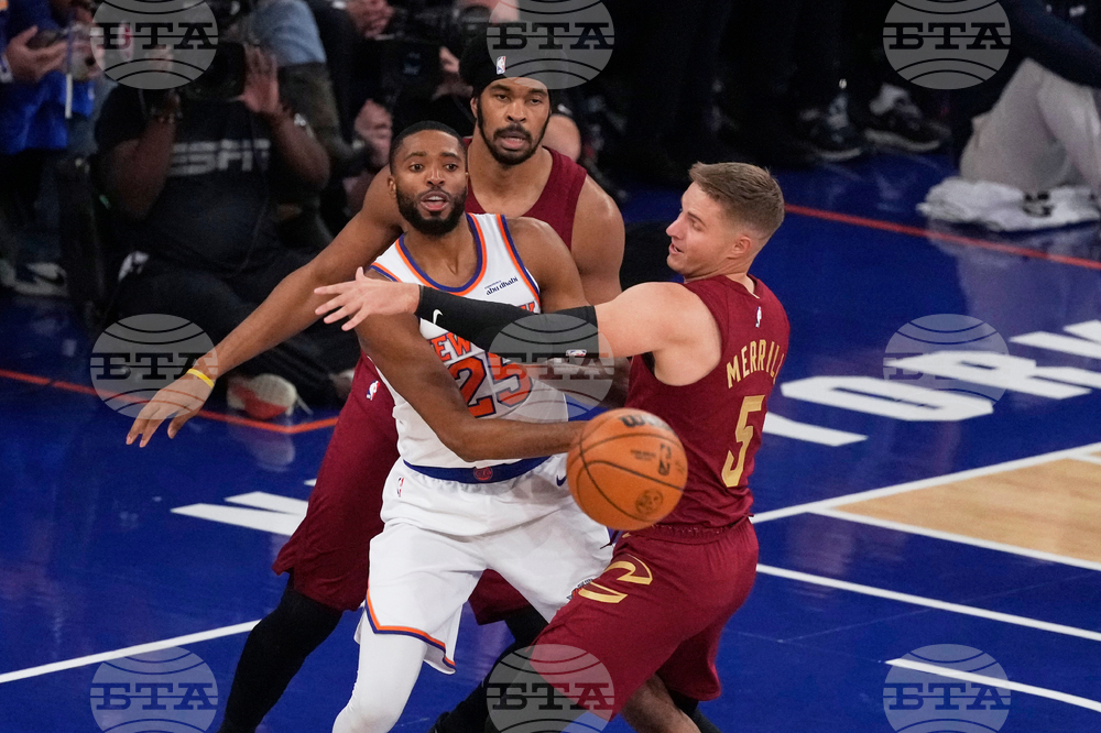 Cavaliers Knicks Basketball