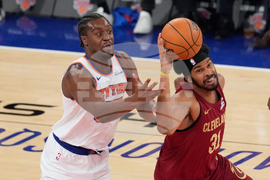 Cavaliers Knicks Basketball