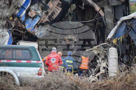 Гърция - Лариса - влакова катастрофа