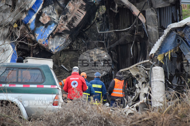 Гърция - Лариса - влакова катастрофа