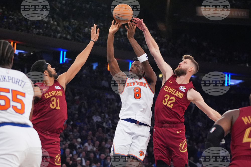 Cavaliers Knicks Basketball