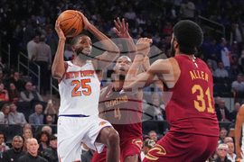 Cavaliers Knicks Basketball