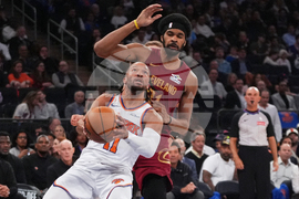 Cavaliers Knicks Basketball