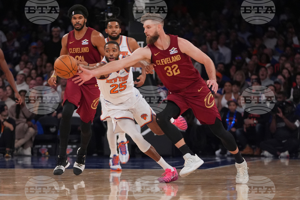 Cavaliers Knicks Basketball