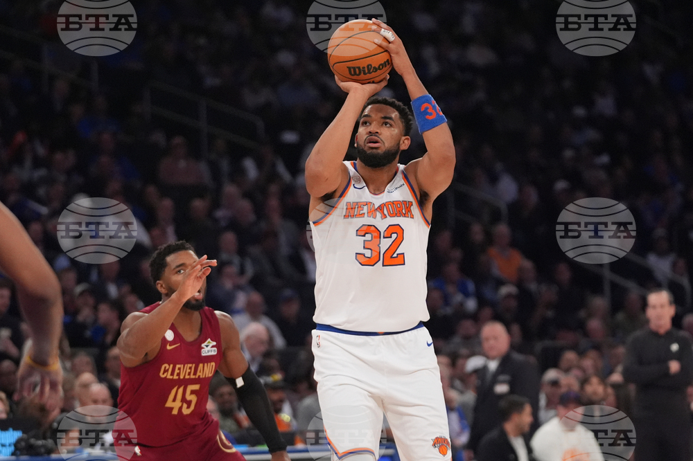 Cavaliers Knicks Basketball