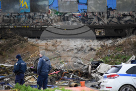 Гърция - Лариса - влакова катастрофа