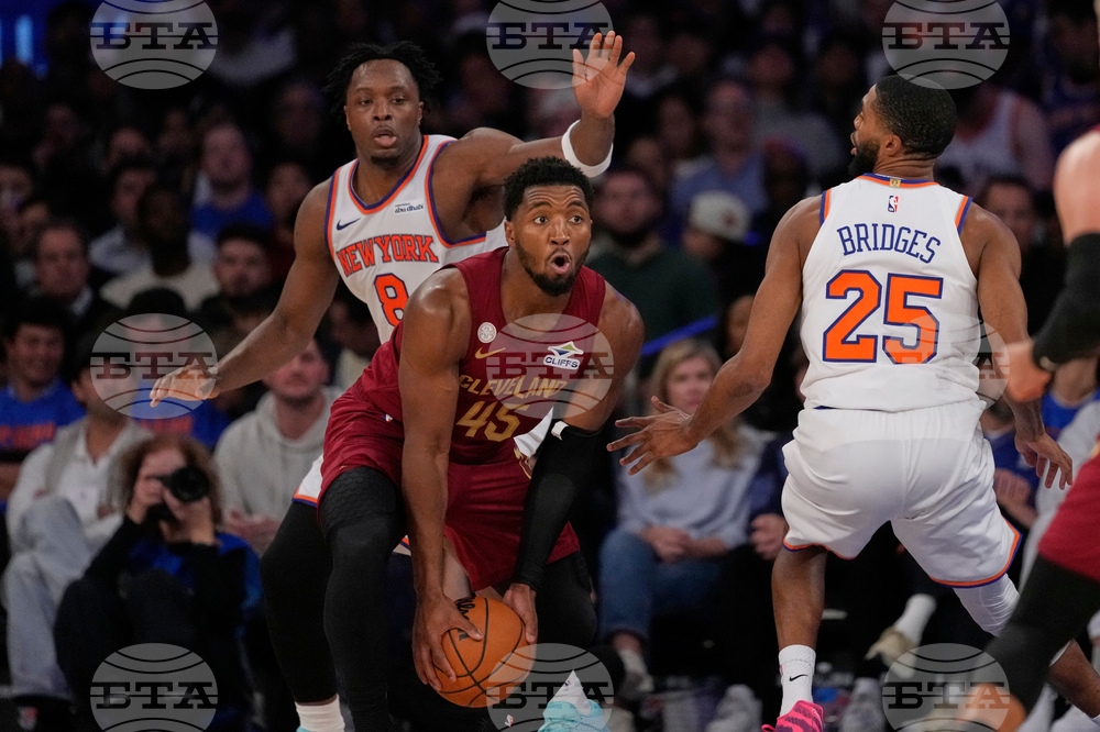 Cavaliers Knicks Basketball