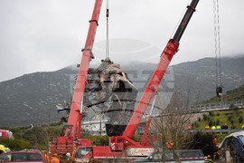 Гърция - Лариса - влакова катастрофа