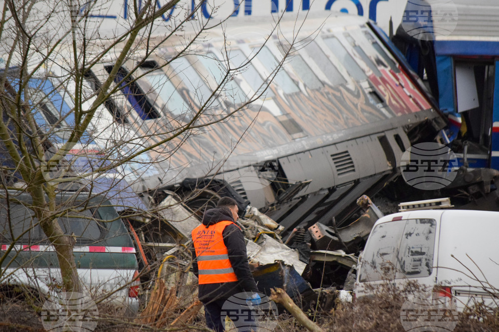 Гърция - Лариса - влакова катастрофа