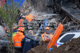 Гърция - Лариса - влакова катастрофа