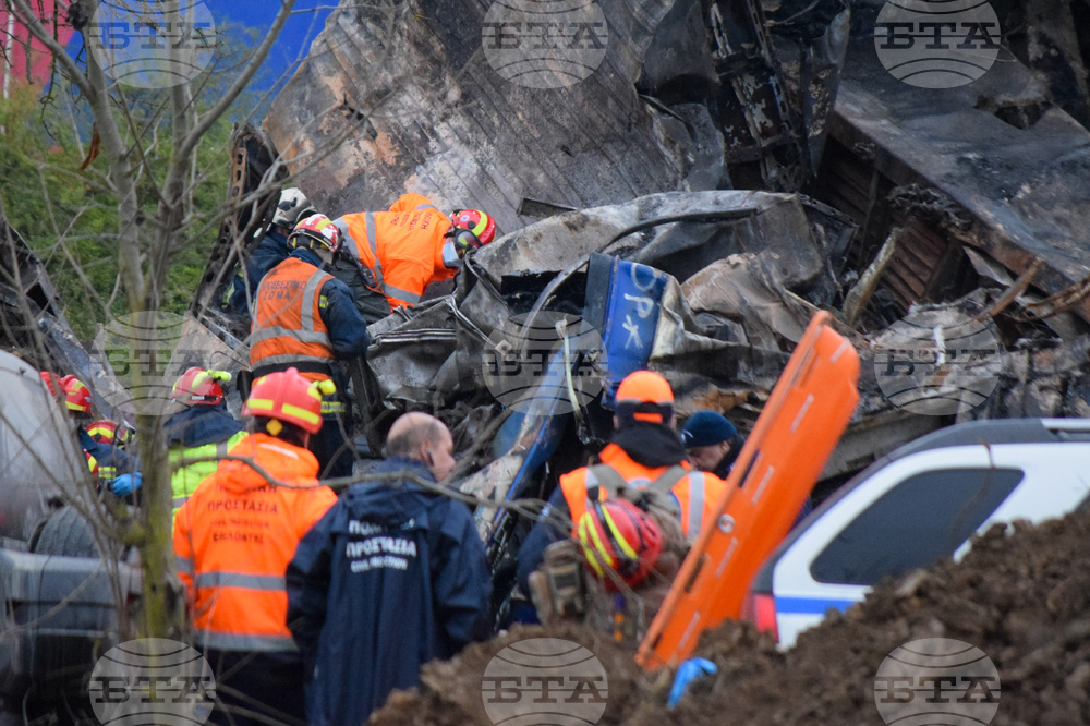 Възпоменателни митинги за смъртоносната железопътна катастрофа в прохода Темпе ще се състоят в Гърция днес
