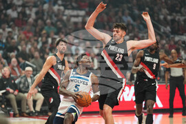 Timberwolves Trail Blazers Basketball