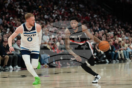 Timberwolves Trail Blazers Basketball