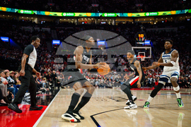 Timberwolves Trail Blazers Basketball