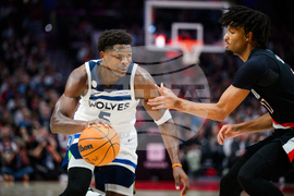 Timberwolves Trail Blazers Basketball