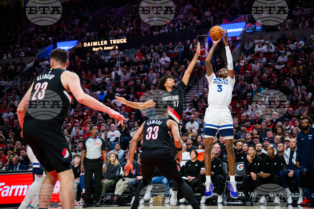 Timberwolves Trail Blazers Basketball