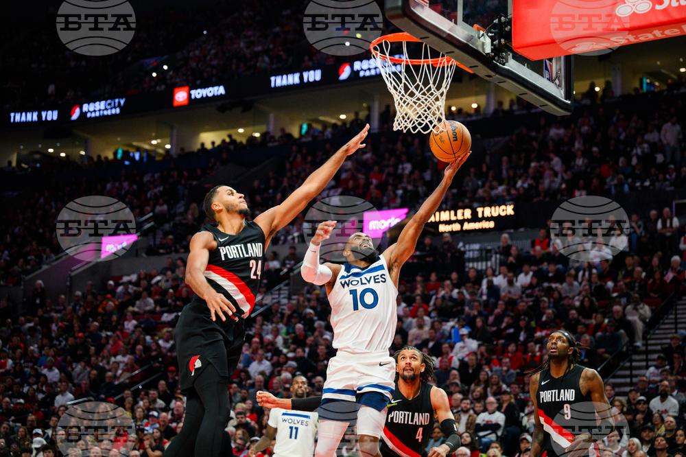 Timberwolves Trail Blazers Basketball